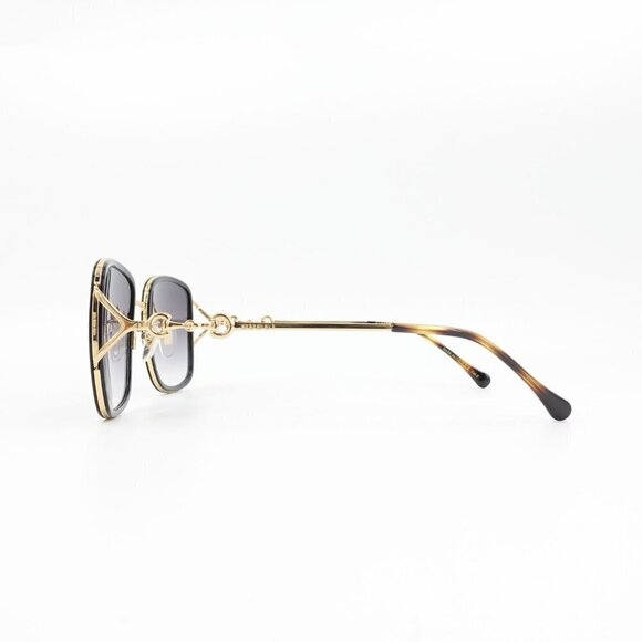 Gucci GG1016 Square Sunglasses Black Gray OS - Picture 16 of 16